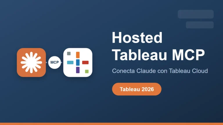 Hosted Tableau MCP: conexión entre Claude y Tableau Cloud vía MCP