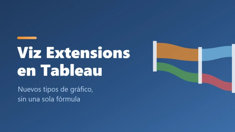 Viz Extensions en Tableau: nuevos tipos de gráfico sin fórmulas